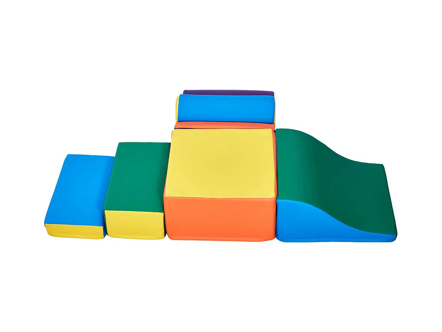 Juguete de Escalada SucceBuy de 7 Piezas de Espuma para Niños Pequeños y Preescolares, Juego de Actividades para Interiores