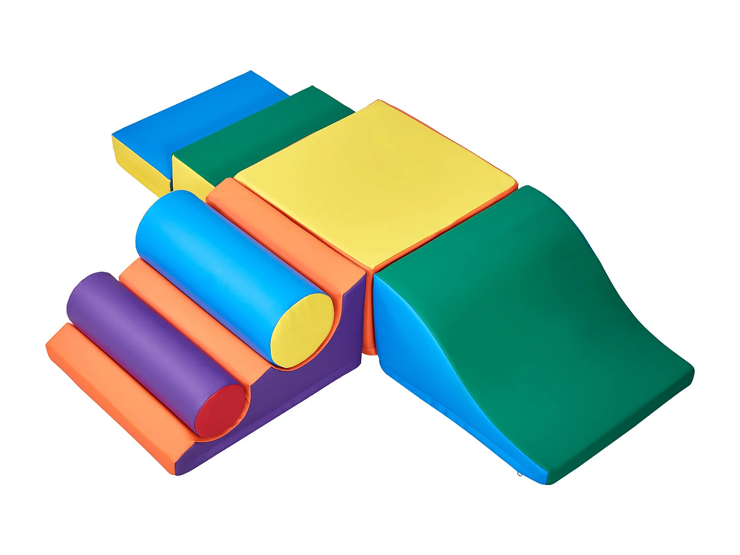 Juguete de Escalada SucceBuy de 7 Piezas de Espuma para Niños Pequeños y Preescolares, Juego de Actividades para Interiores