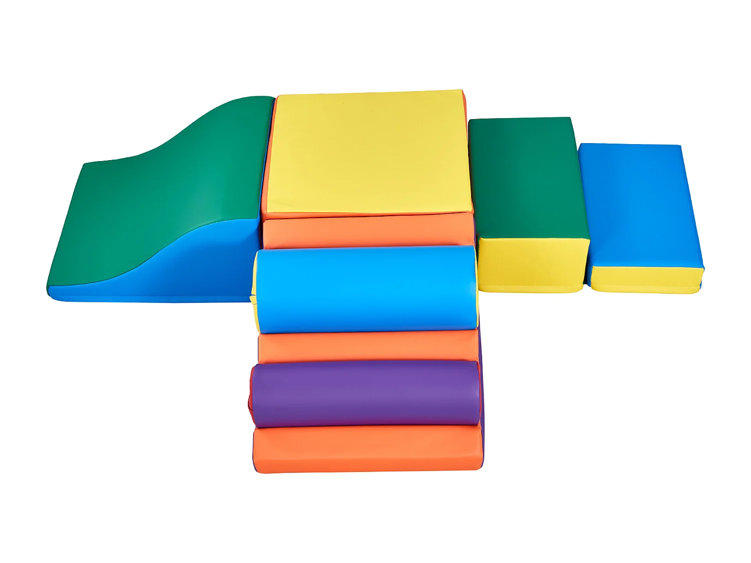 Juguete de Escalada SucceBuy de 7 Piezas de Espuma para Niños Pequeños y Preescolares, Juego de Actividades para Interiores