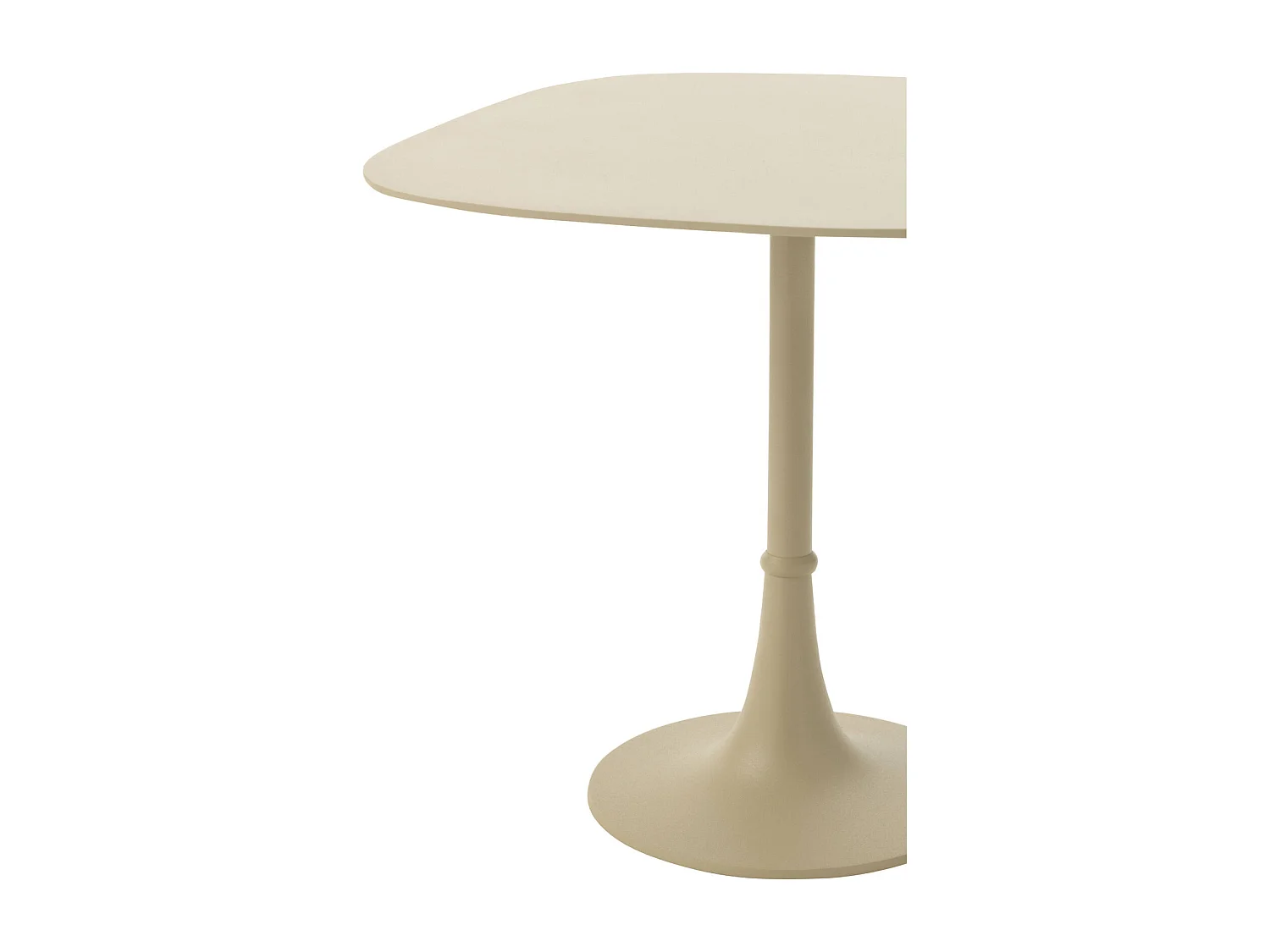 Table basse carrée aluminium ivoire élégance moderne salon