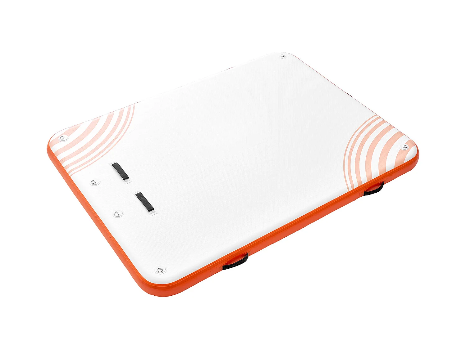 Plateforme Flottante Gonflable, SucceBuy Tapis de Plate-forme Flottant Gonflable 304×243 cm avec Échelle