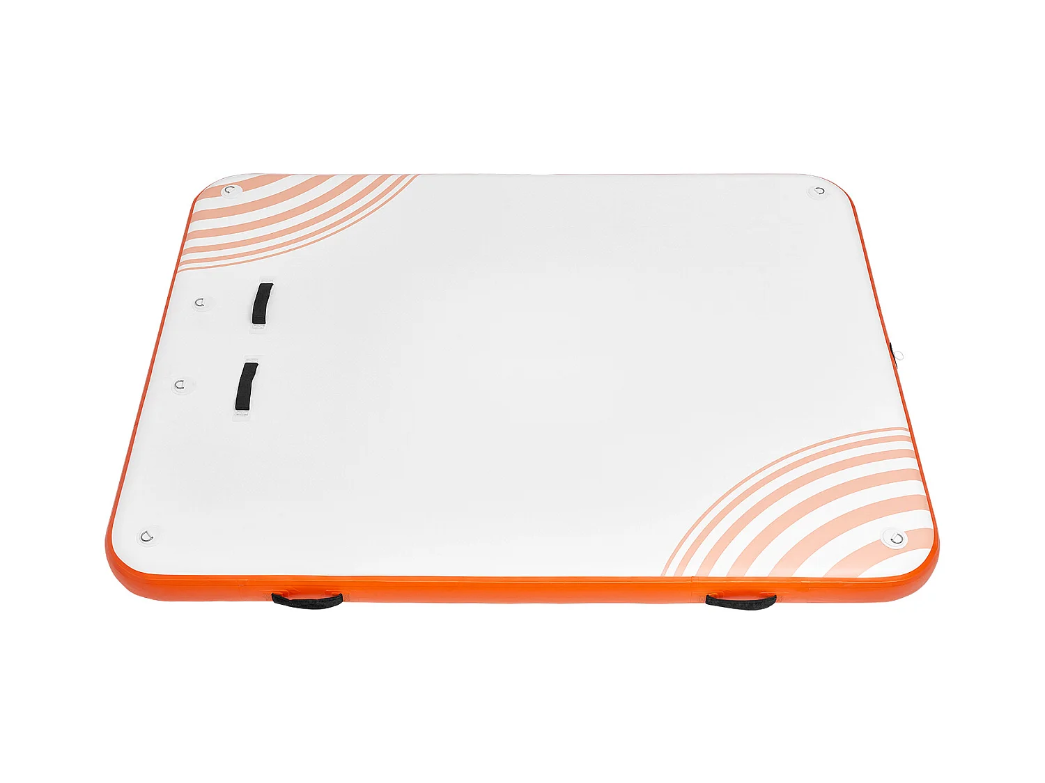 Plateforme Flottante Gonflable, SucceBuy Tapis de Plate-forme Flottant Gonflable 304×243 cm avec Échelle