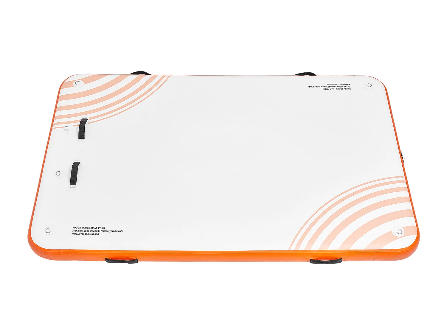 Plateforme Flottante Gonflable, SucceBuy Quai Flottant Gonflable 243×152 cm, Tapis de Plate-forme avec Échelle