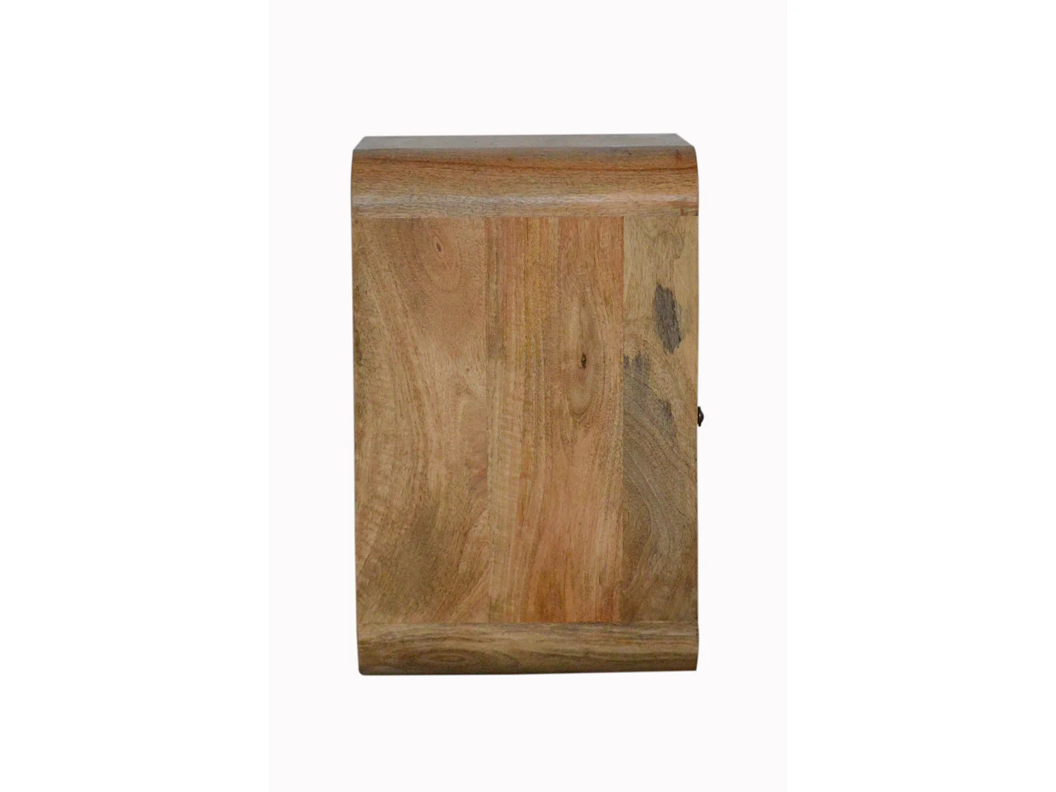 Artisan Furniture Table de Chevet London, 1 Tiroir et 2 Niches Ouvertes, Beige