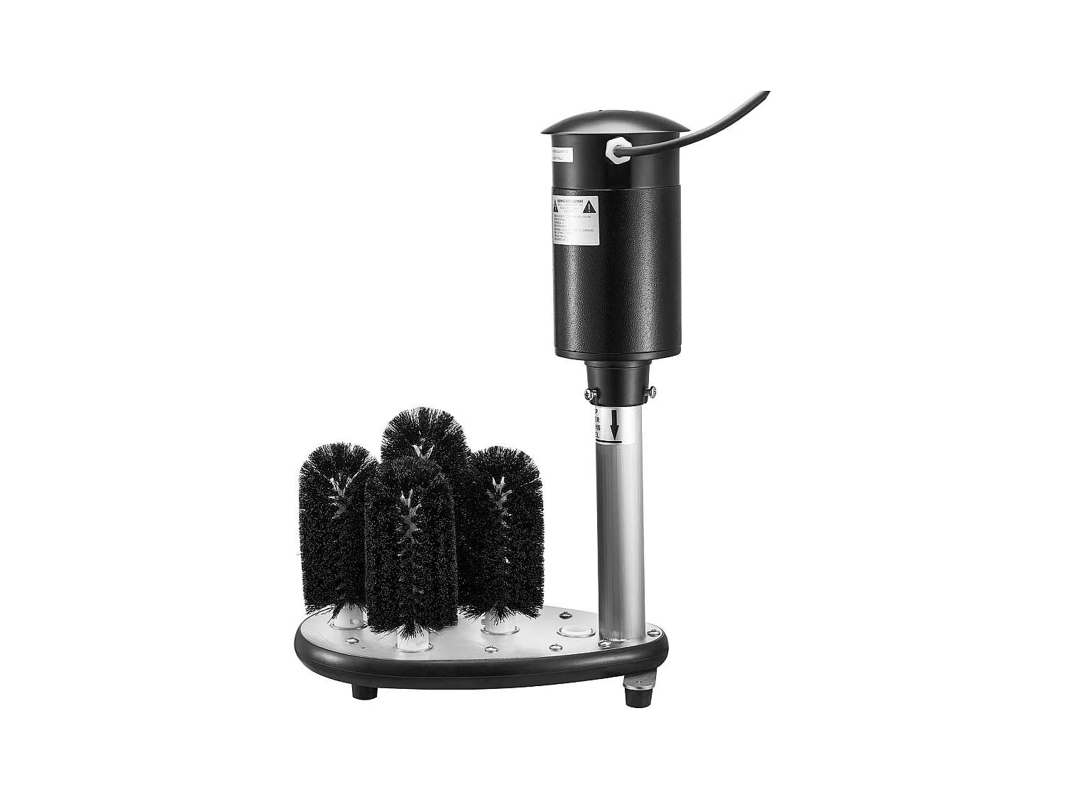 Elektrische Glazenwasser SucceBuy, 5 Borstels, 1200 Kopjes/uur, voor Verschiedene Glazen