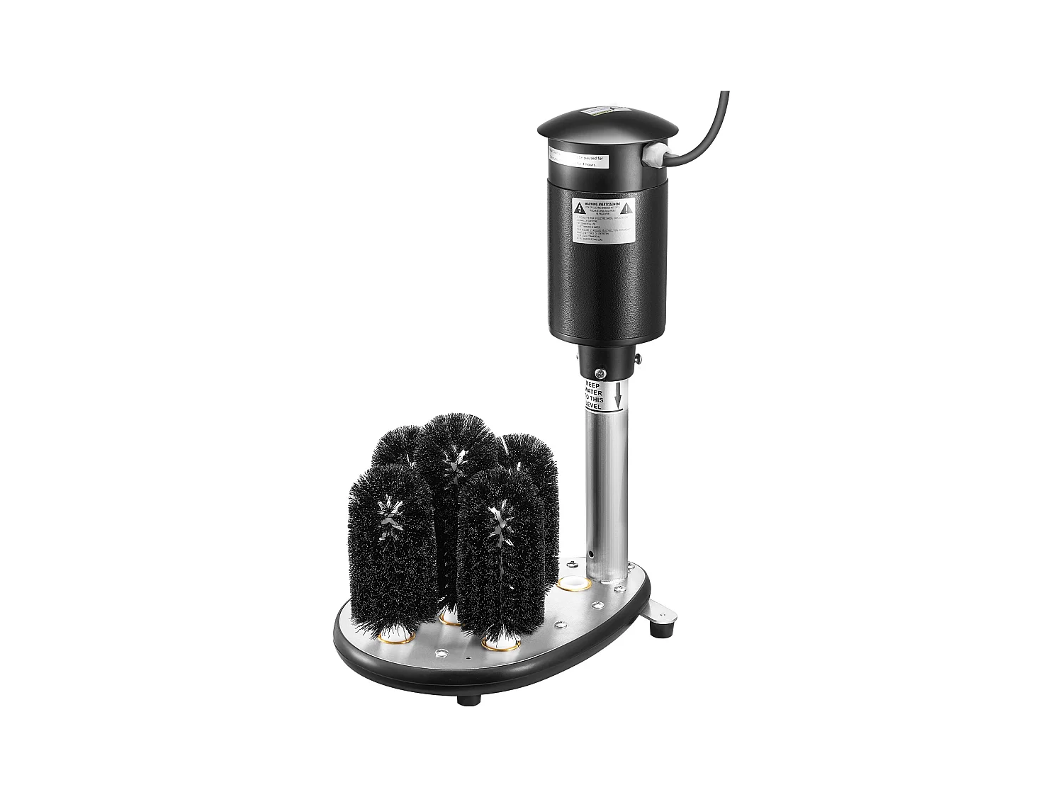 Elektrische Glazenwasser SucceBuy, 5 Borstels, 1200 Kopjes/uur, voor Verschiedene Glazen