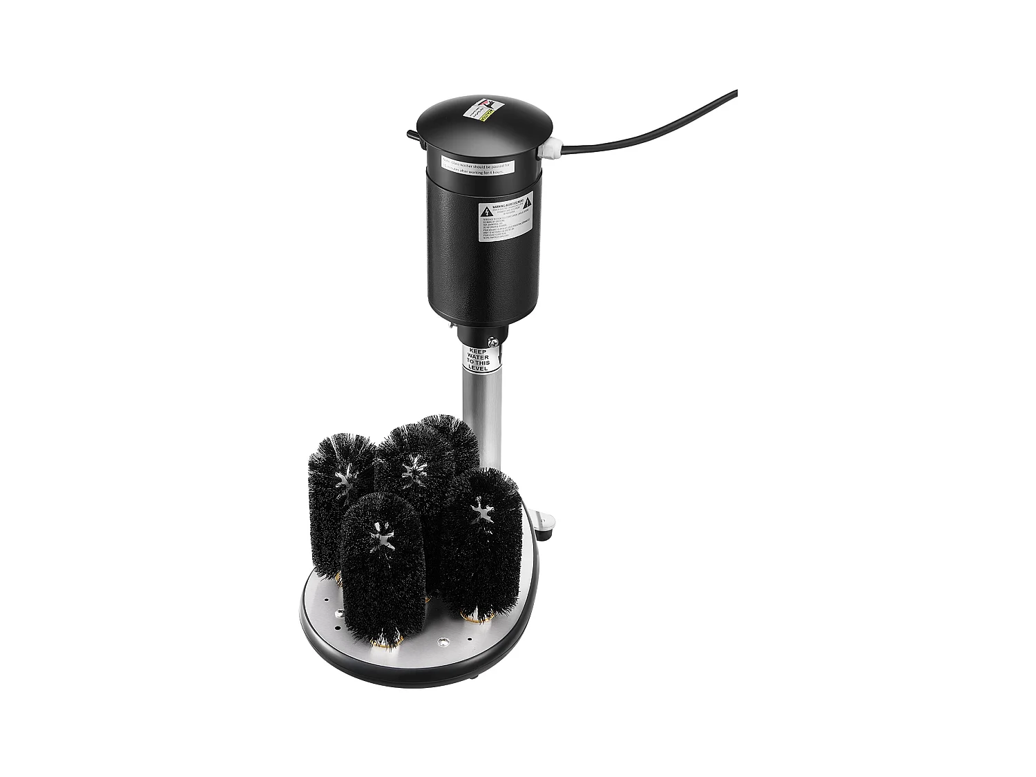 Elektrische Glazenwasser SucceBuy, 5 Borstels, 1200 Kopjes/uur, voor Verschiedene Glazen