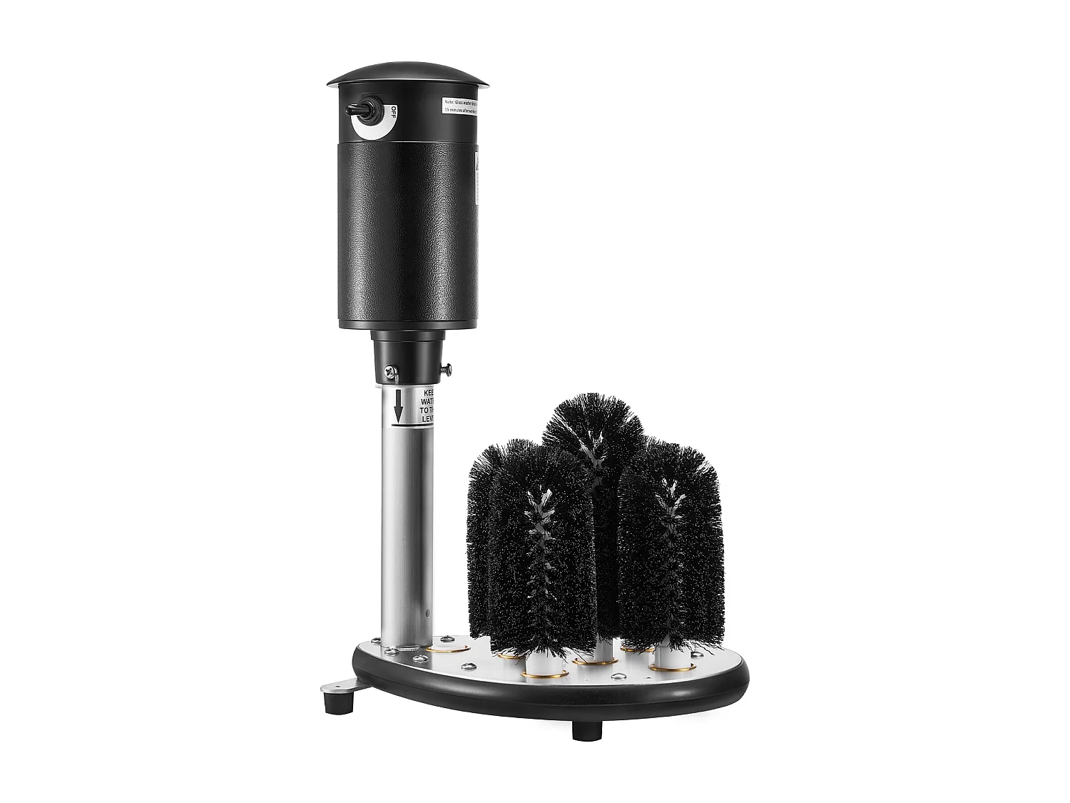 Lave-verres Électrique SucceBuy, 5 Brosses, 1200 Tasses/h, pour Différents Verres