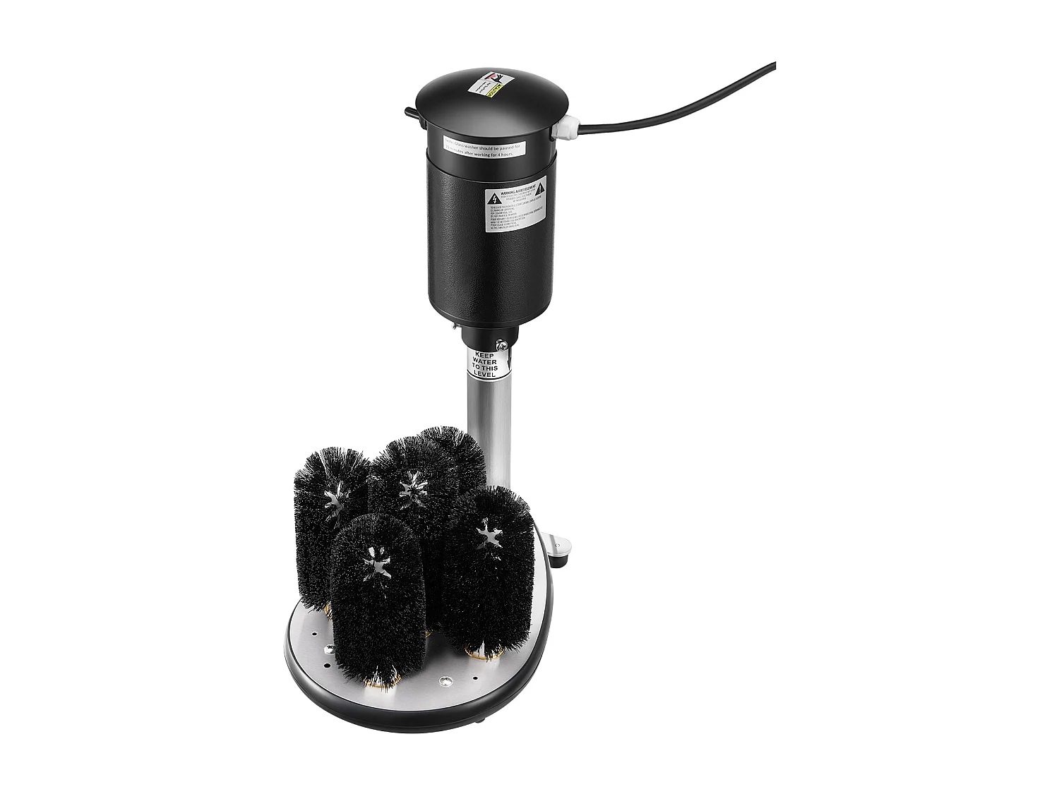 Lave-verres Électrique SucceBuy, 5 Brosses, 1200 Tasses/h, pour Différents Verres