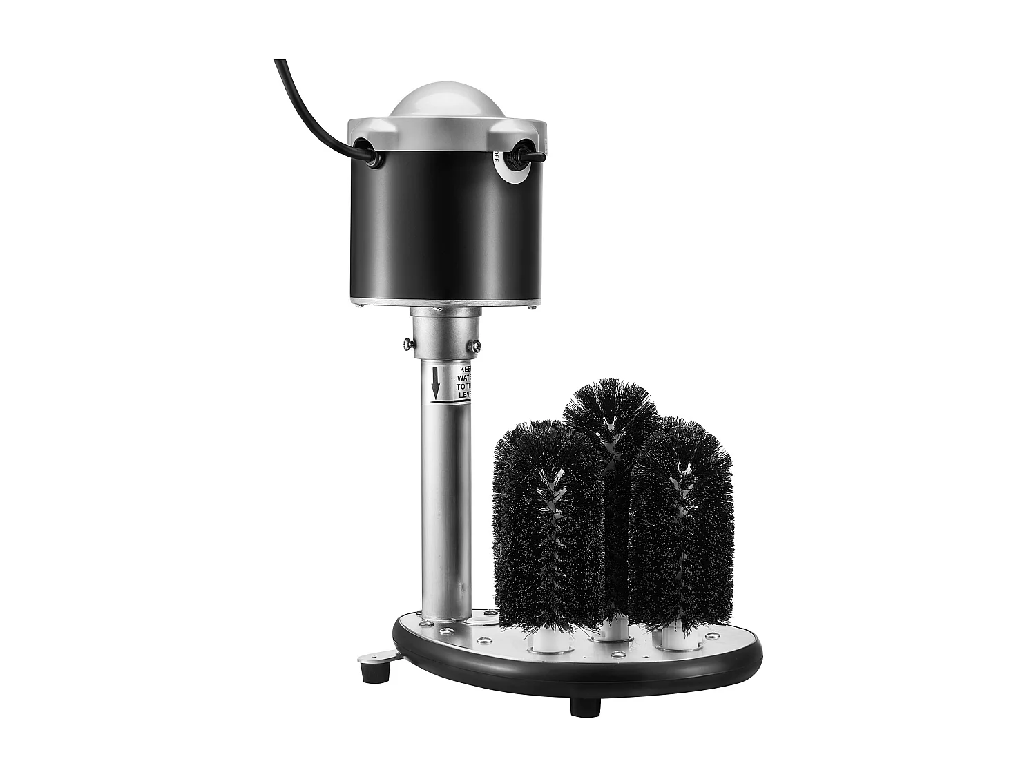 Lave-verres Électrique SucceBuy, 5 Brosses, 600 Tasses/h, pour Différents Verres