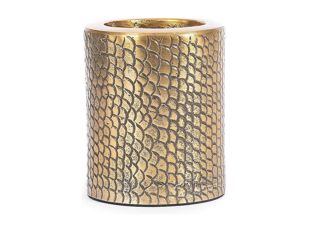 Le Bougeoir Croco - Laiton - L