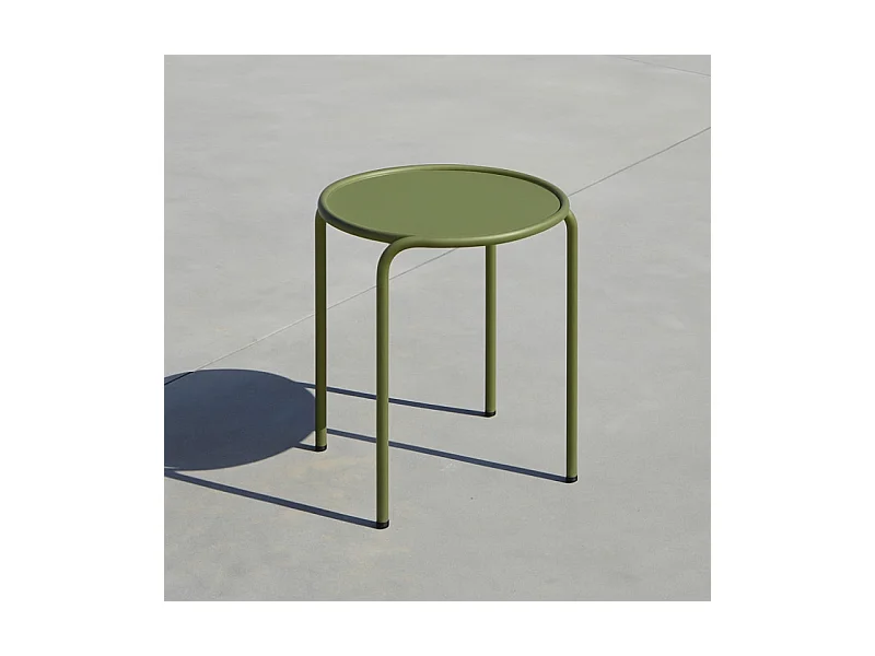 Table d'appoint métal outdoor indoor, Ø 45 cm