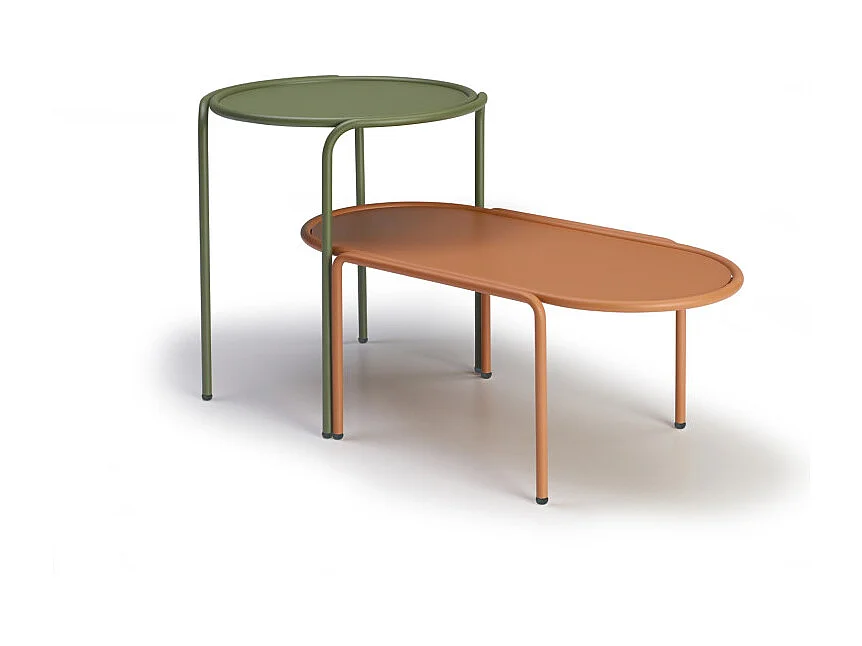 Table d'appoint métal outdoor indoor, Ø 45 cm