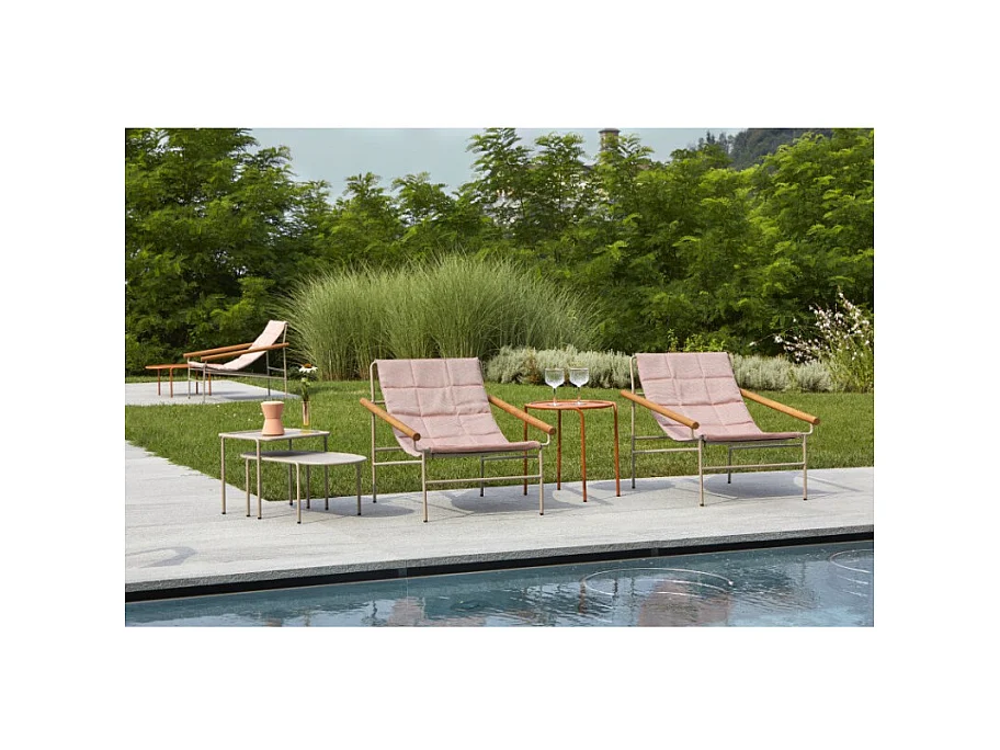 Table d'appoint métal outdoor indoor, Ø 45 cm