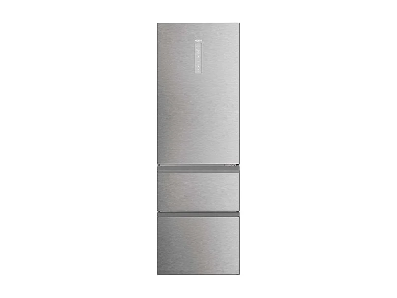 Haier Réfrigérateur combiné 60cm 360l nofrost, inox - HTW5618DNMG