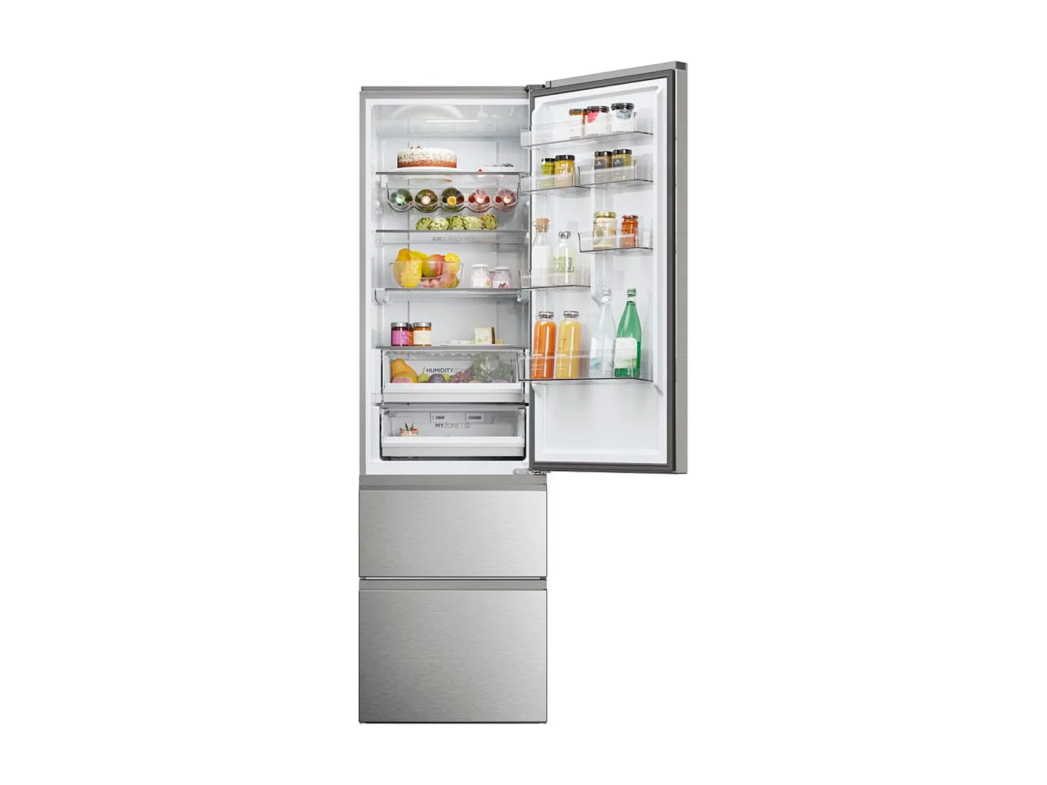 Haier 3D 60 Serie 5 HTW5620DNMG Libera installazione 414 L D Argento