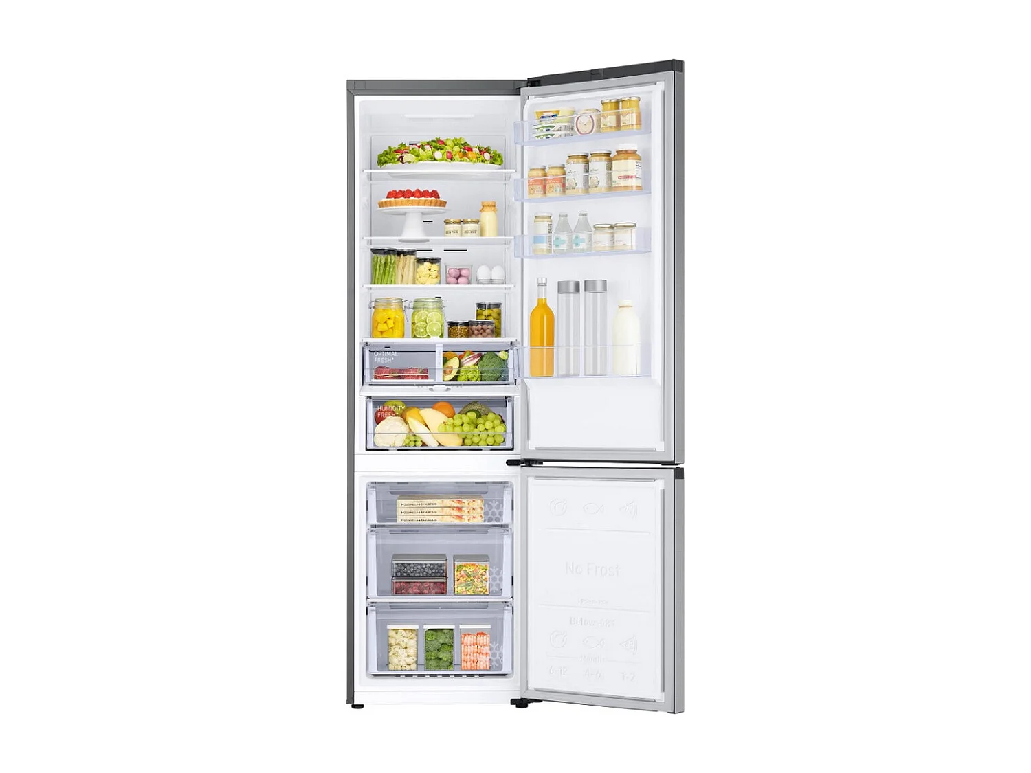 Frigorífico combi Samsung RB38C603DSA/EF No Frost 390L D inox 203 cm