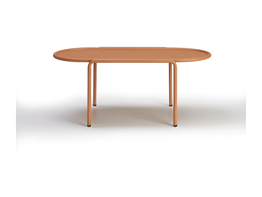 Table basse métal outdoor indoor, 77 x 40 x H30 cm