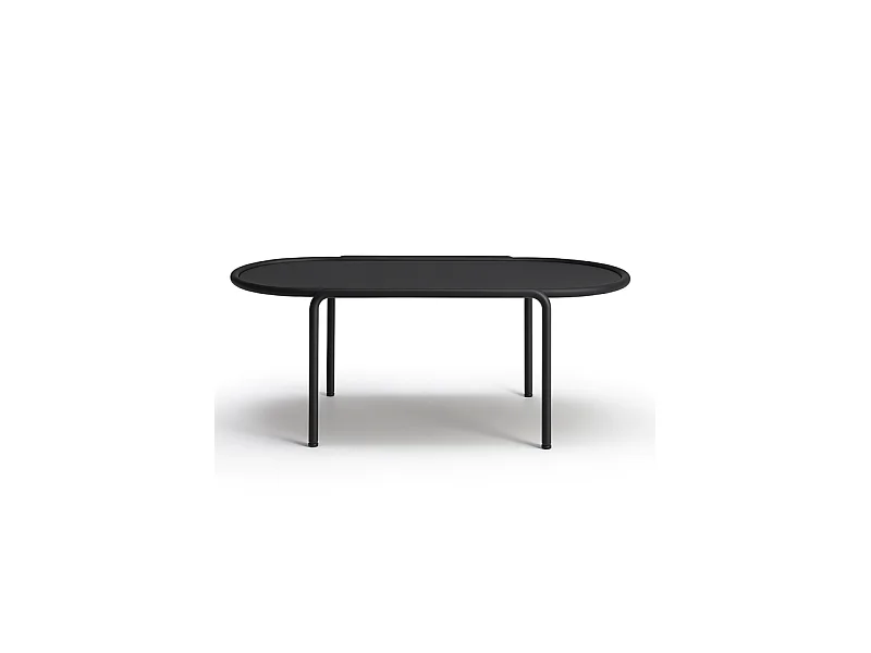 Table basse métal outdoor indoor, 77 x 40 x H30 cm