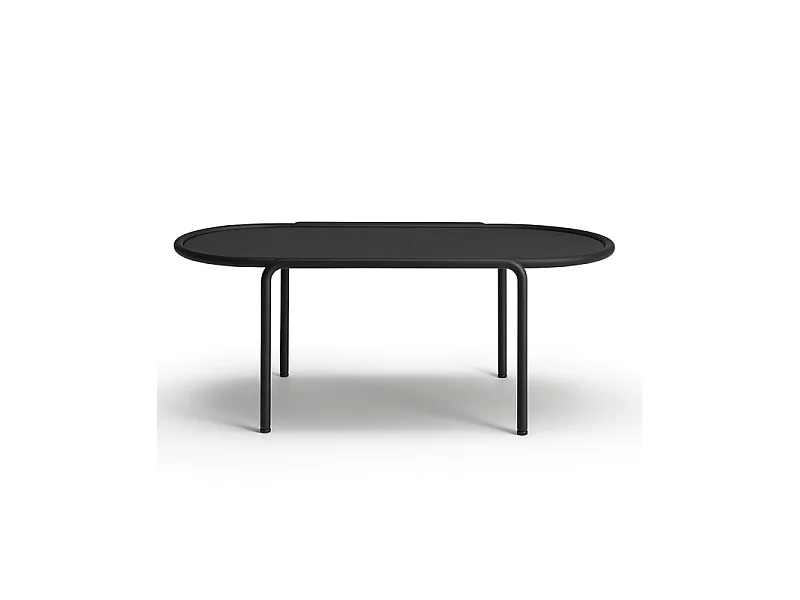Table basse métal outdoor indoor, 77 x 40 x H30 cm