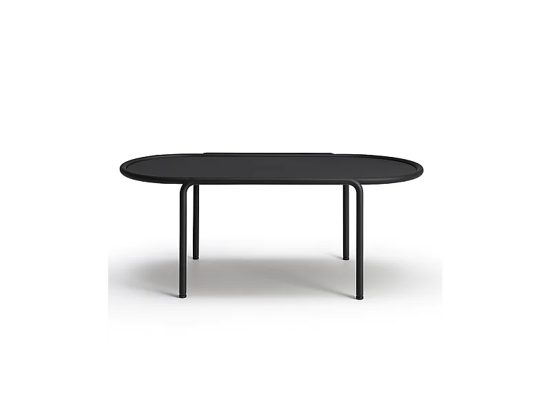 Table basse métal outdoor indoor, 77 x 40 x H30 cm