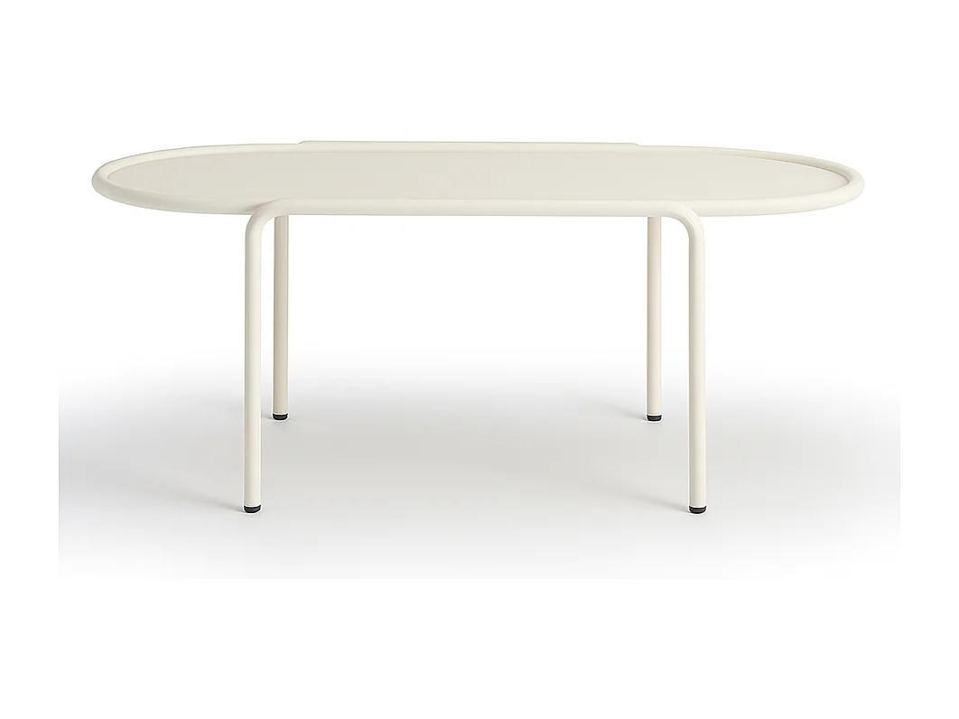 Table basse métal outdoor indoor, 77 x 40 x H30 cm