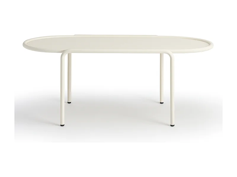 Table basse métal outdoor indoor, 77 x 40 x H30 cm