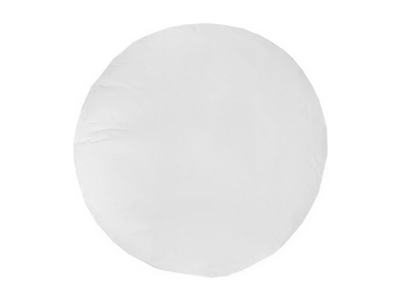 White Inner Pouffe Round - Ø60