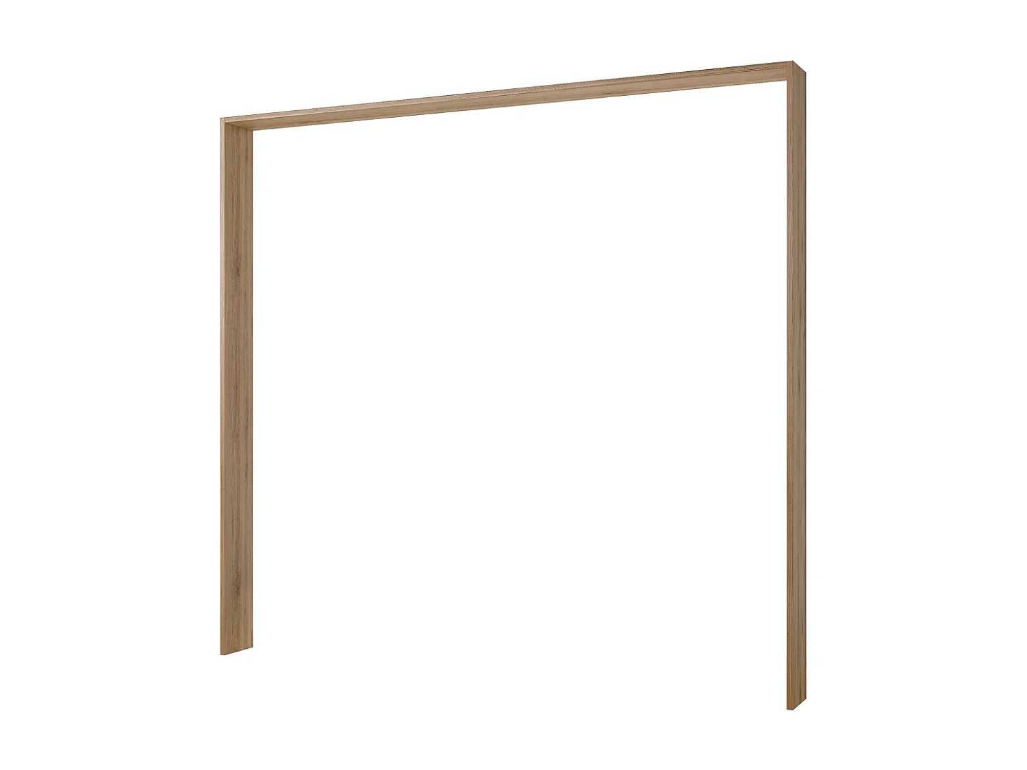 Chambre complète VERTIGO – Lit 160x200 avec sommier, 2 chevets, armoire 4 portes + contour design