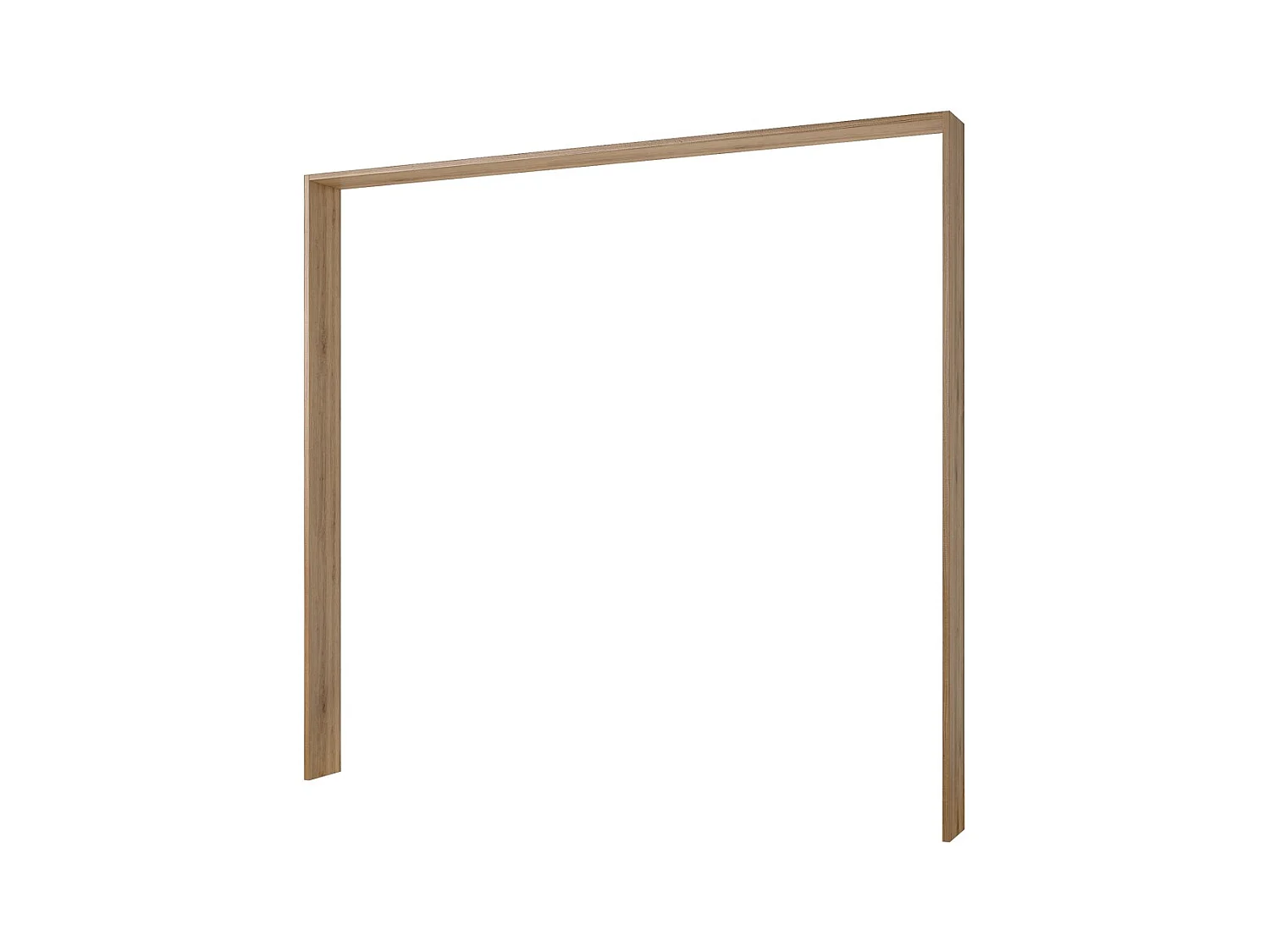 Chambre complète VERTIGO – Lit 180x200 avec sommier, 2 chevets, armoire 4 portes + contour design