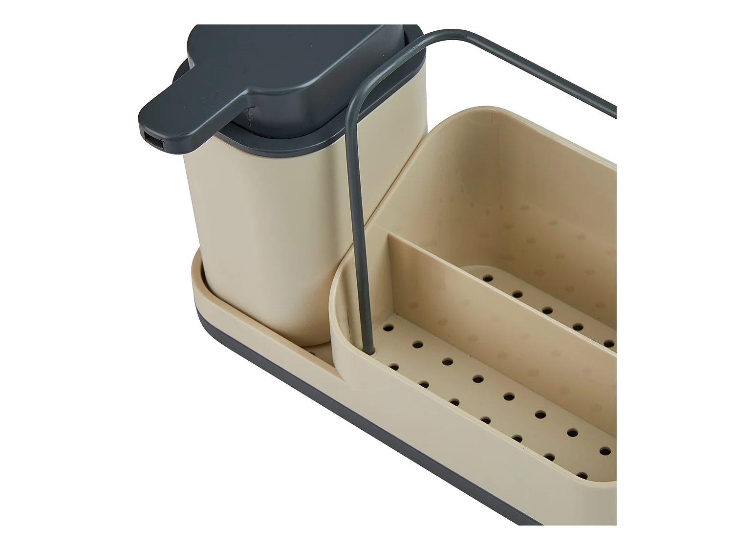 Organiseur d'Évier 4 en 1 "Néo" 21cm Beige