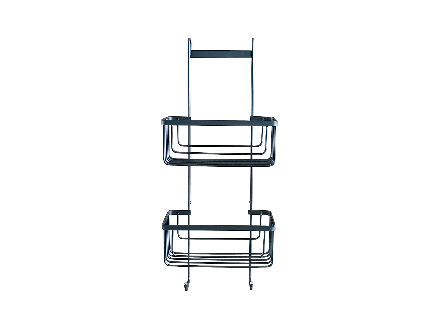 Serviteur de Douche 2 Niveaux "Filaire Premium" 60cm Noir