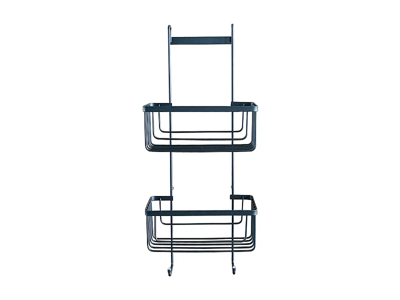 Serviteur de Douche 2 Niveaux "Filaire Premium" 60cm Noir