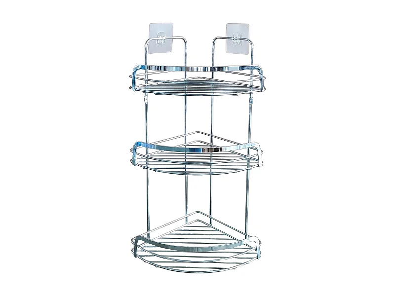 Serviteur de Douche Angle "Filaire Premium" 49cm Chrome