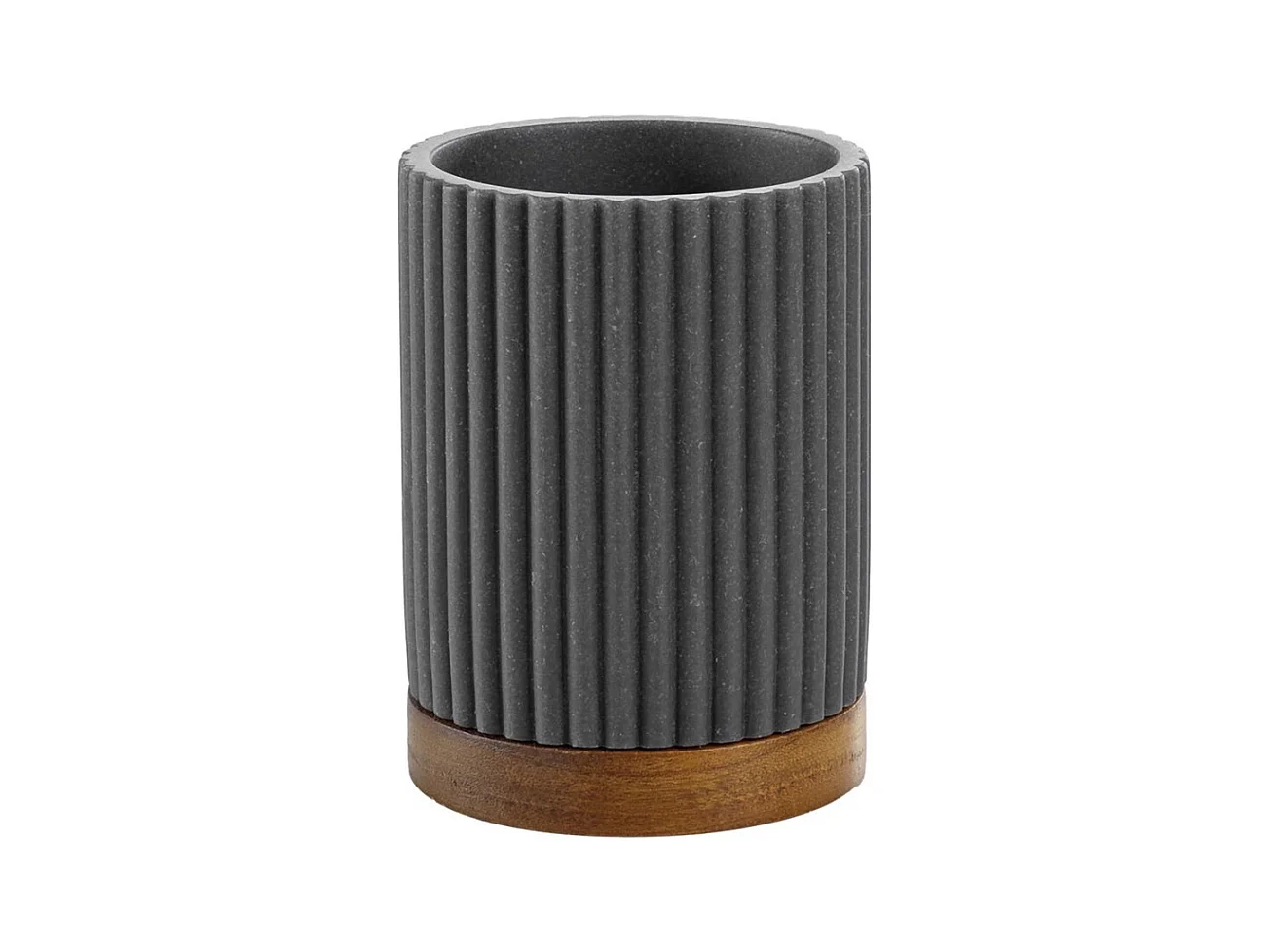 Gobelet Brosse à Dents "Niagara" 10cm Anthracite