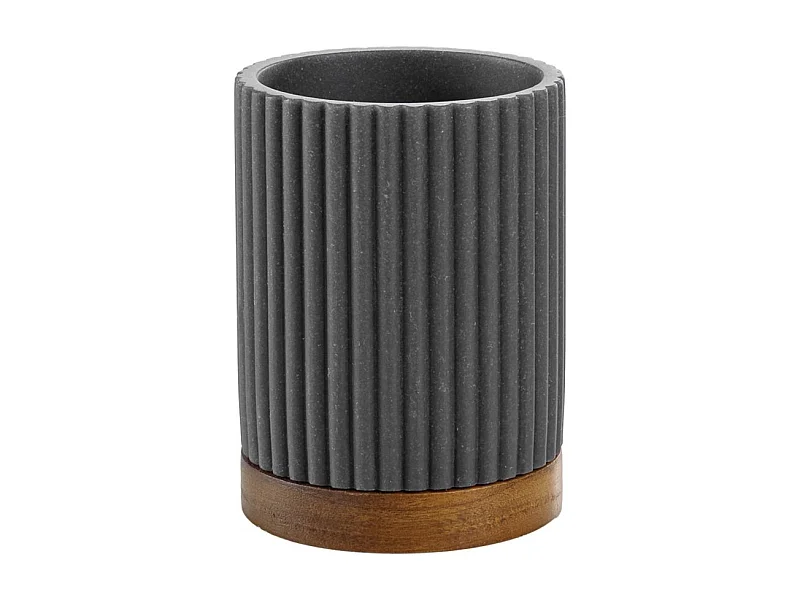 Gobelet Brosse à Dents "Niagara" 10cm Anthracite