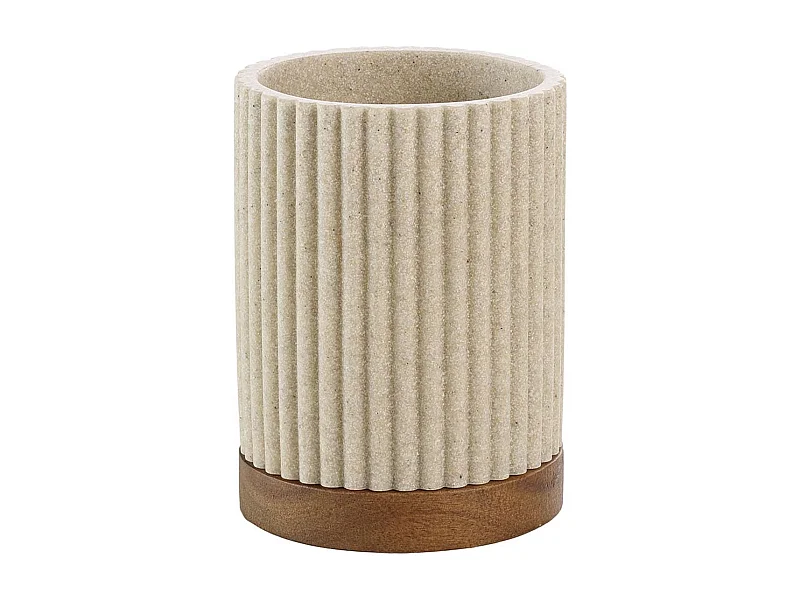 Gobelet Brosse à Dents "Niagara" 10cm Naturel