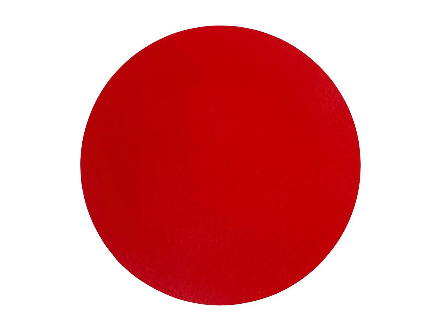 Rundes Platzset einfarbig