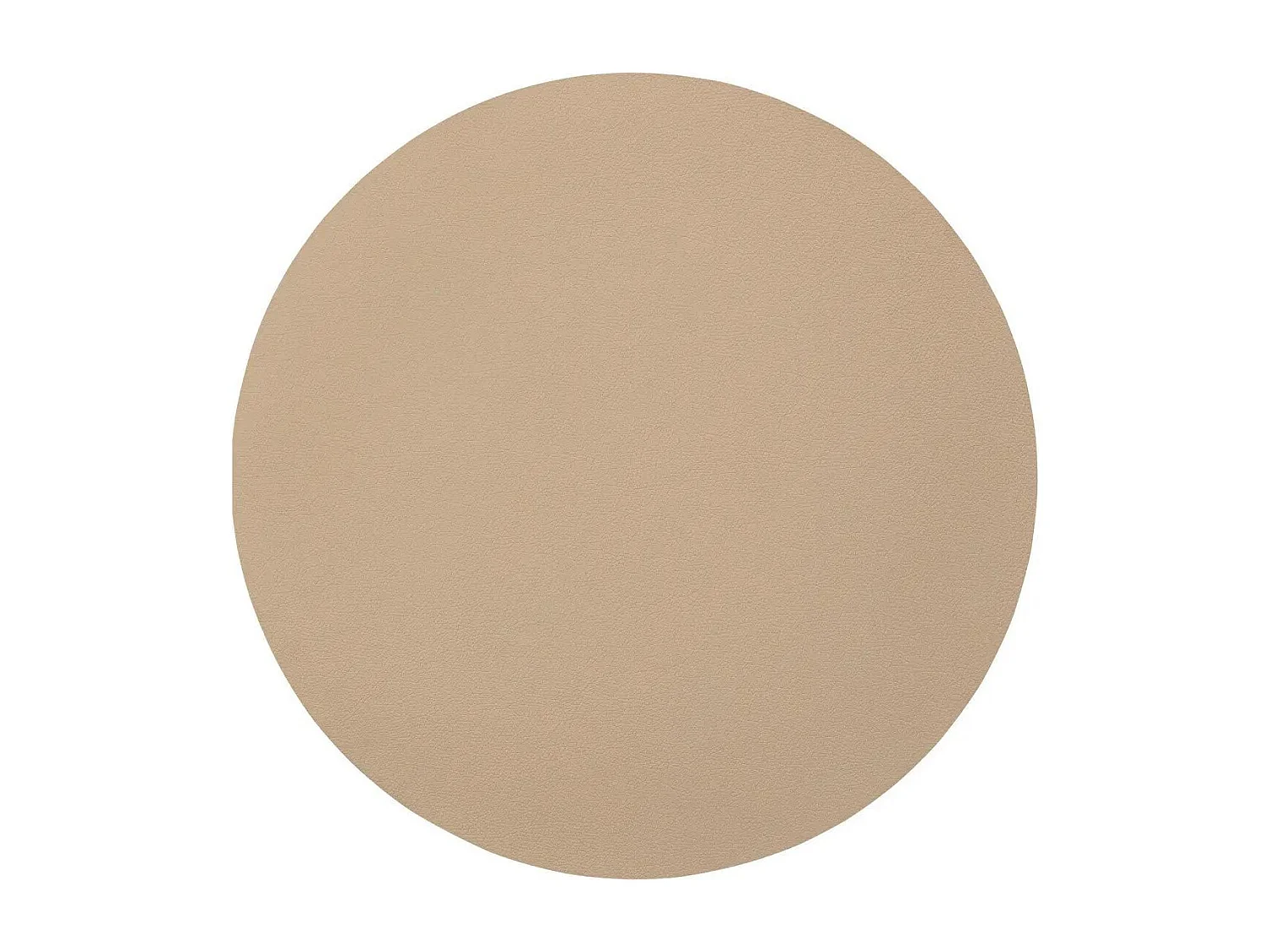 Rundes Platzset einfarbig