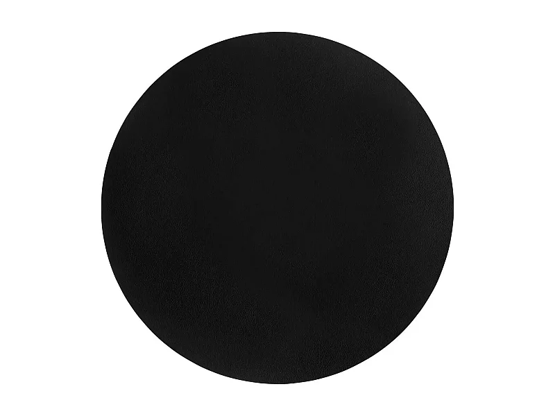 Set de Table Rond "Tenor" 38cm Noir