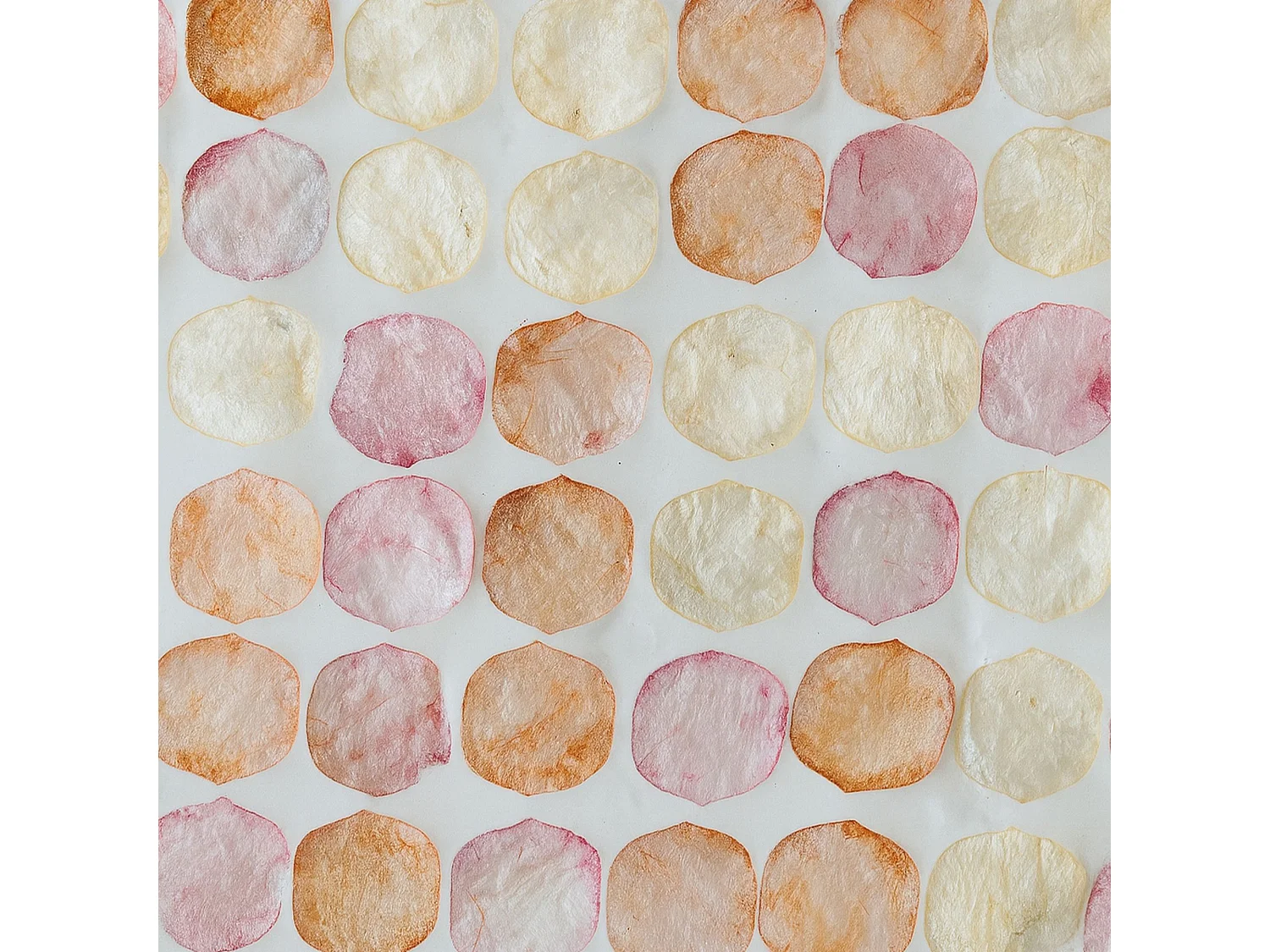Now's Home - Meuble D'appoint En Coquille De Capiz Rose 35x35xh45cm Elora