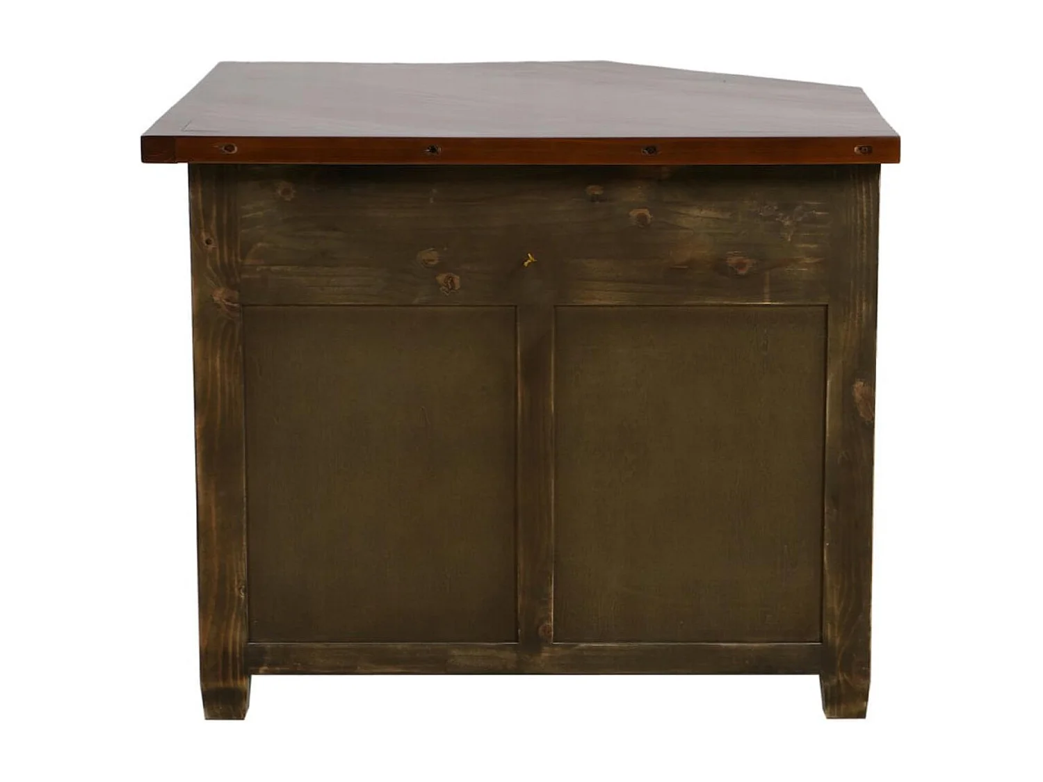 Meuble de cuisine bas d'angle Bois Beige - Brocante Interior's