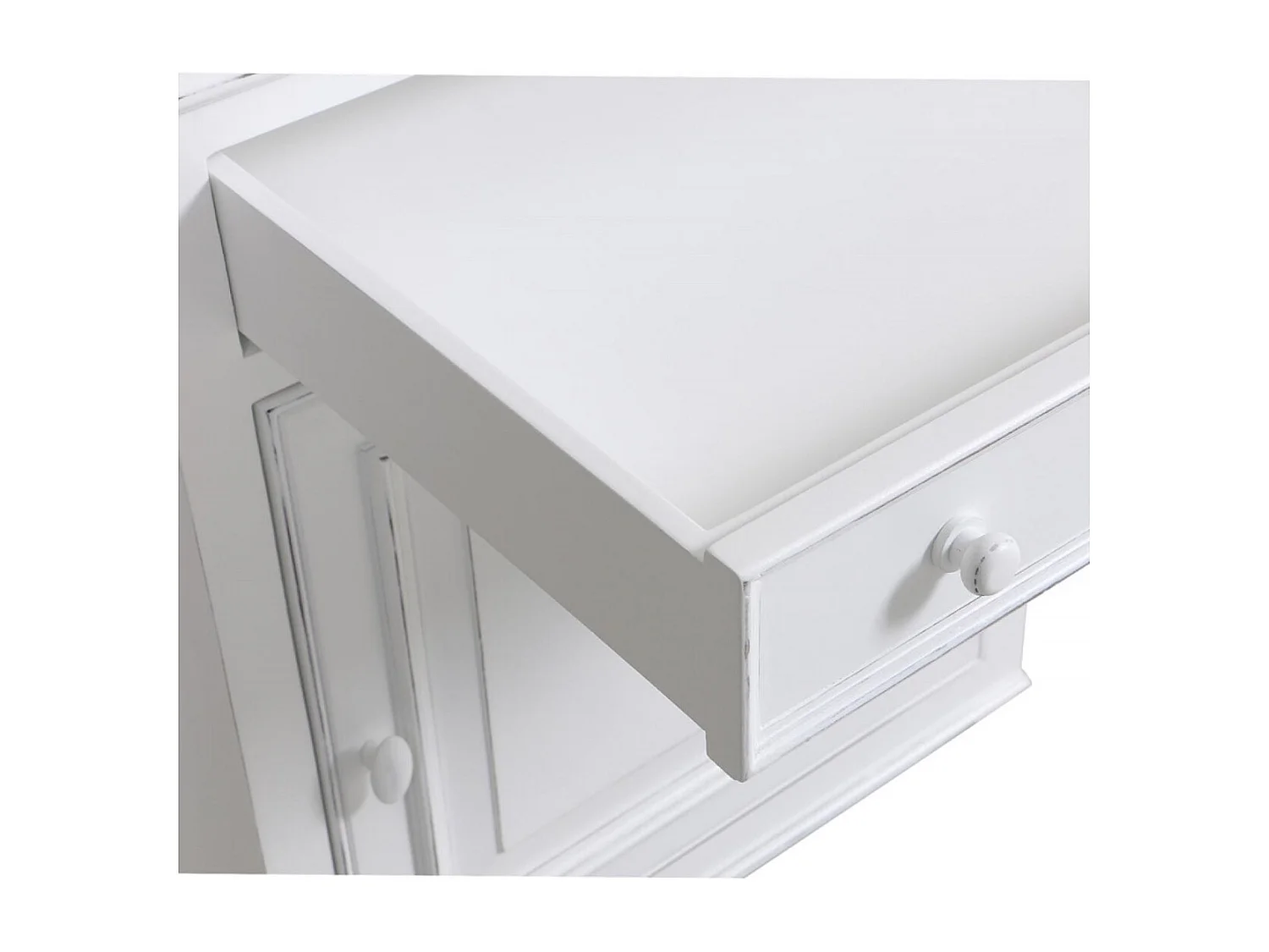 Meuble de cuisine bas 1 porte MDF Blanc - Harmonie Interior's