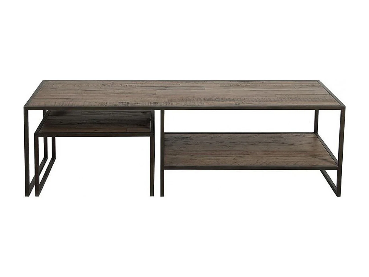 Tables basses gigognes Bois Marron - Manufacture Interior's