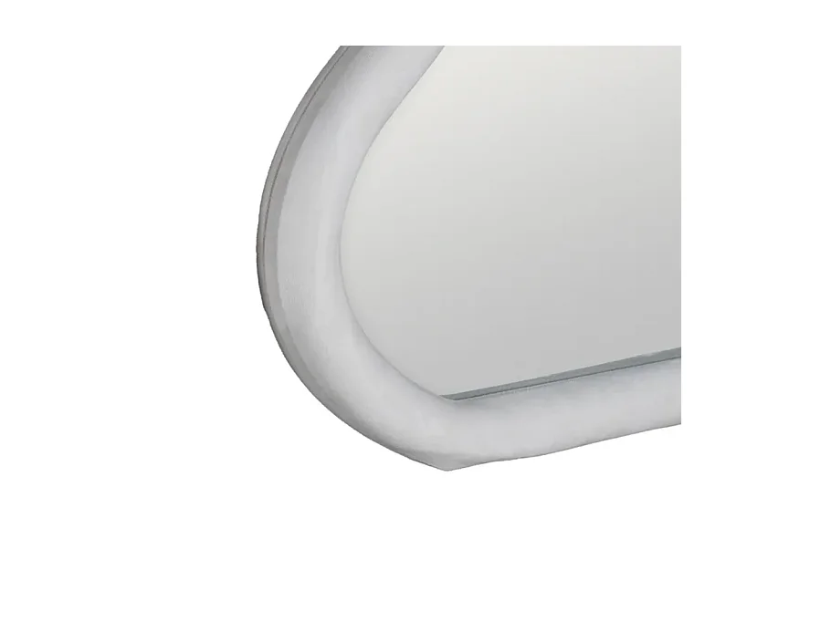Miroir nuage velours blanc ARMALIE