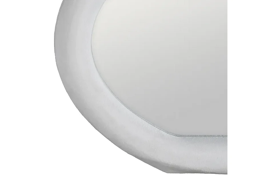 Miroir nuage velours blanc ARMALIE