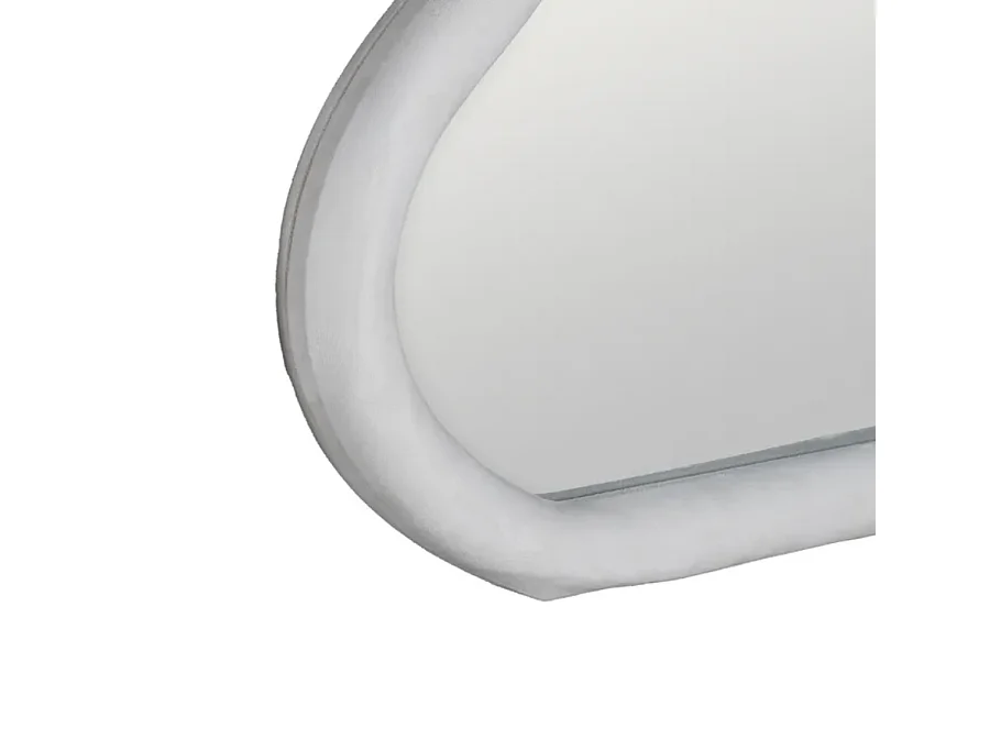 Miroir nuage velours blanc ARMALIE