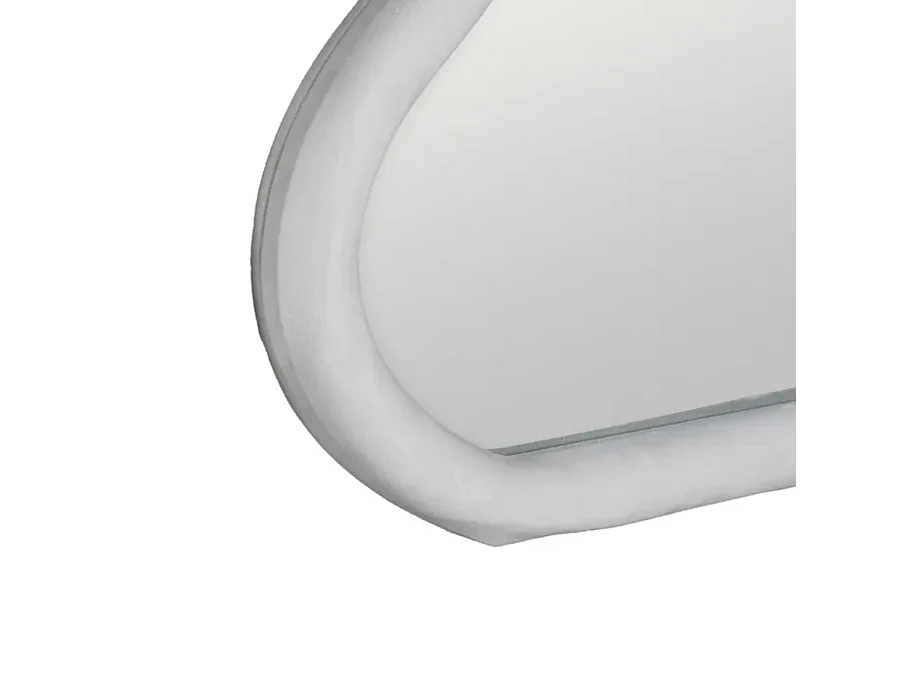 Miroir nuage velours blanc ARMALIE