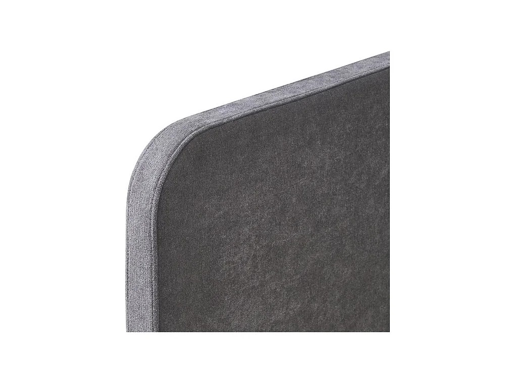 Cama PARMA 90x200 cm – Tela gris – Somier incluido – Diseño moderno y estructura robusta