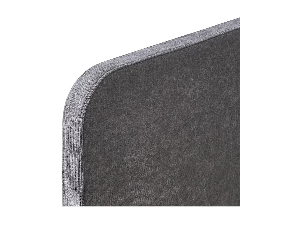 Cama PARMA 90x200 cm – Tela gris – Somier incluido – Diseño moderno y estructura robusta